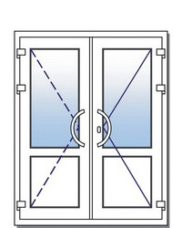 Алюминиевые двери | Компания Викор