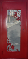 Двери с элементами ковки и стекла | Компания Викор