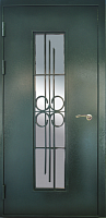 Двери с элементами ковки и стекла | Компания Викор