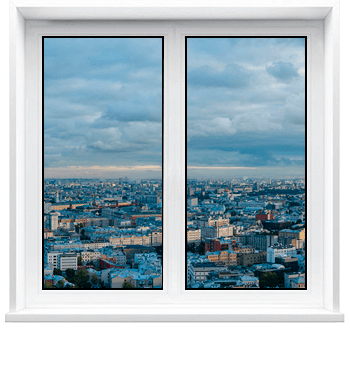 Двухстворчатое окно | Компания Викор