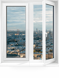 Двухстворчатое окно | Компания Викор